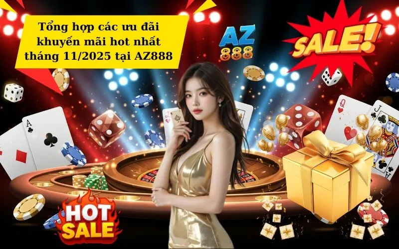 Tổng hợp các ưu đãi khuyến mãi hot nhất tháng 112025 tại AZ888